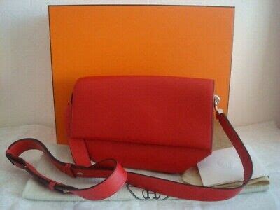 hermes opli 24|HERMES Taurillon Novillo Opli 24 Rouge de Coeur.